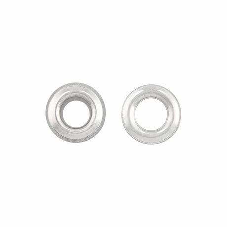 Ohio Travel Bag Fasteners #0 Nickel, Gromet with Washer, Solid Brass - 12 pk, #GROM-0-SBN GROM-0-SBN