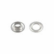 Ohio Travel Bag Fasteners #0 Nickel, Gromet with Washer, Solid Brass - 12 pk, #GROM-0-SBN GROM-0-SBN