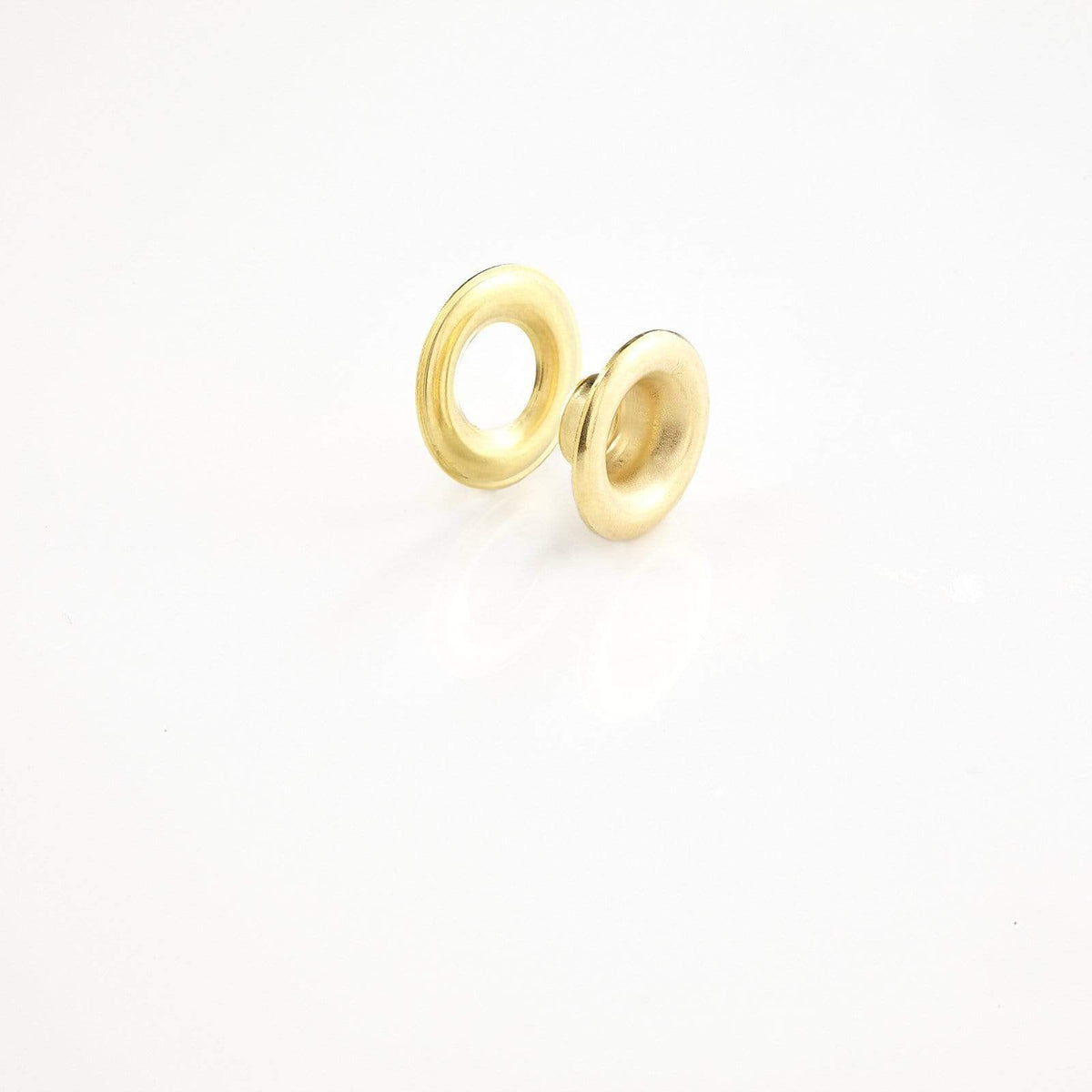 Ohio Travel Bag Fasteners #00 Brass, Grommet with Washer, Solid Brass - 24 pk, #GROM-00-SB GROM-00-SB