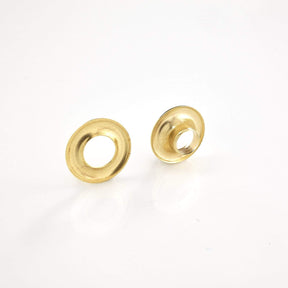 Ohio Travel Bag Fasteners #00 Brass, Grommet with Washer, Solid Brass - 24 pk, #GROM-00-SB GROM-00-SB