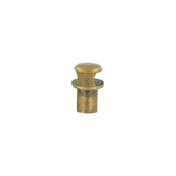 1/2" Antique Brass, Boot Lace Eyelet Hook, Solid Brass