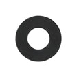 Ohio Travel Bag Fasteners 1/2" Black, Washer, Steel - 12 pk, #L-3571-BLK L-3571-BLK