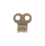Ohio Travel Bag Fasteners 1/4" Antique Brass, Boot Lace Hook with Double Rivet Holes, Steel, #A-309-ANTB A-309-ANTB