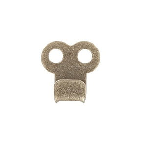 Ohio Travel Bag Fasteners 1/4" Antique Brass, Boot Lace Hook with Double Rivet Holes, Steel, #A-309-ANTB A-309-ANTB