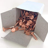 Ohio Travel Bag Fasteners 1" Copper, #9 Rivet with Burr, Zinc Alloy, #L-307-9-C L-307-9-C