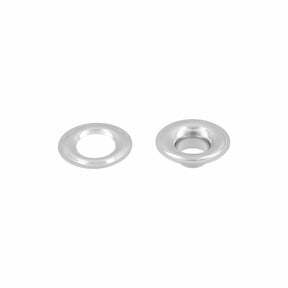 Ohio Travel Bag Fasteners #1 Nickel, Grommet with Washer, Solid Brass - 12 pk, #GROM-1-SBN GROM-1-SBN