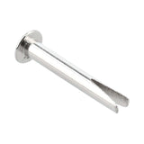 Ohio Travel Bag Fasteners 12/16" Nickel, Split Rivet, Steel - 24 pk, #100-12-16-NP 100-12-16-NP