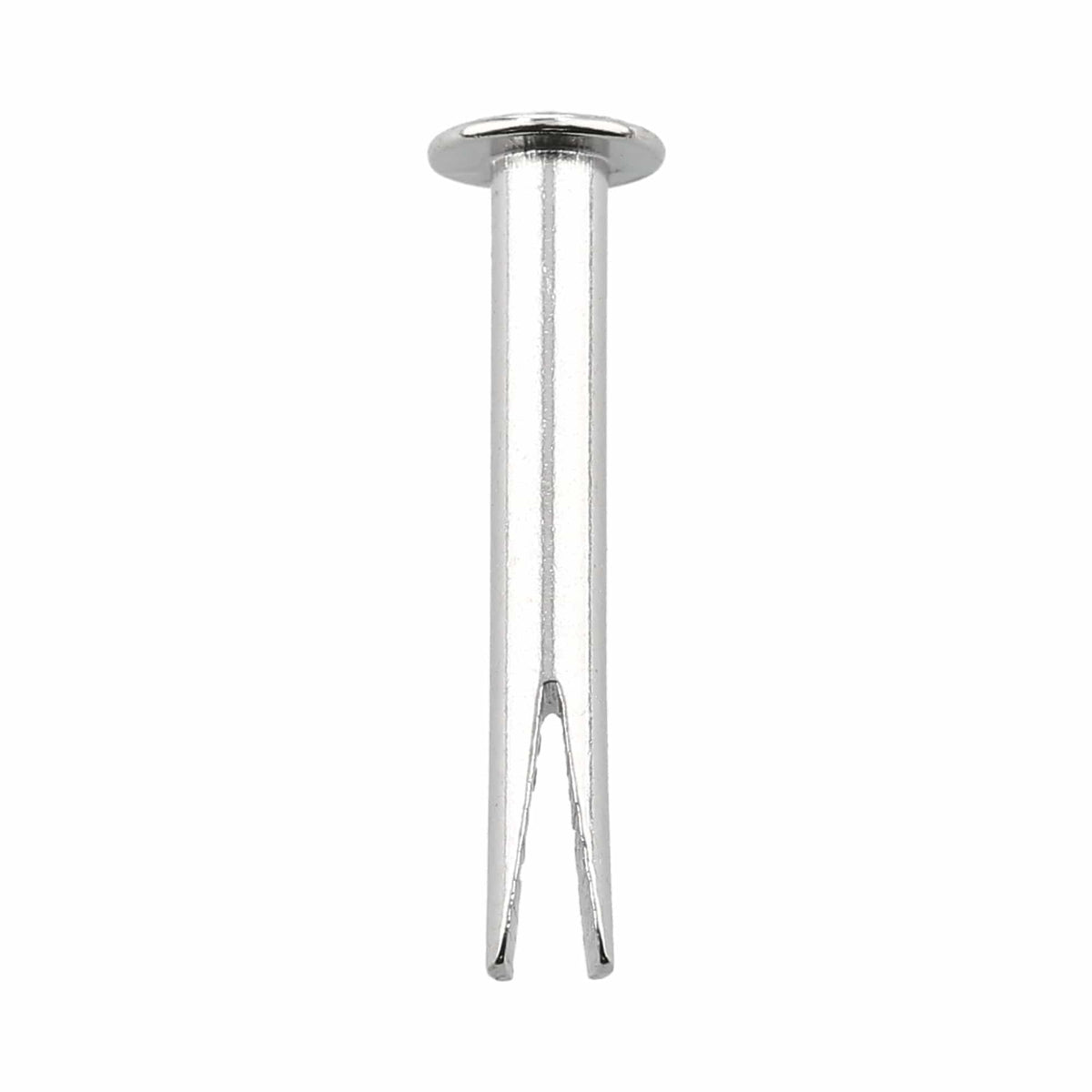 Ohio Travel Bag Fasteners 12/16" Nickel, Split Rivet, Steel - 24 pk, #100-12-16-NP 100-12-16-NP