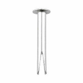 Ohio Travel Bag Fasteners 12/16" Nickel, Split Rivet, Steel - 24 pk, #100-12-16-NP 100-12-16-NP