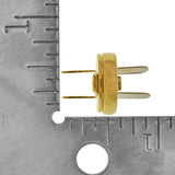 Ohio Travel Bag Fasteners 14mm Gold, Magnetic Snap, Steel, #P-2363-GOLD P-2363-GOLD