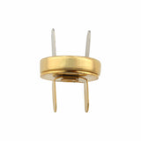 Ohio Travel Bag Fasteners 18mm Gold, Thin Profile Magnetic Snap, Steel, #P-2364-GOLD P-2364-GOLD