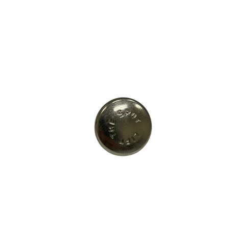 Ohio Travel Bag Fasteners 19/32" Nickel, Lift the Spot Cap, Solid Brass, #19100 19100