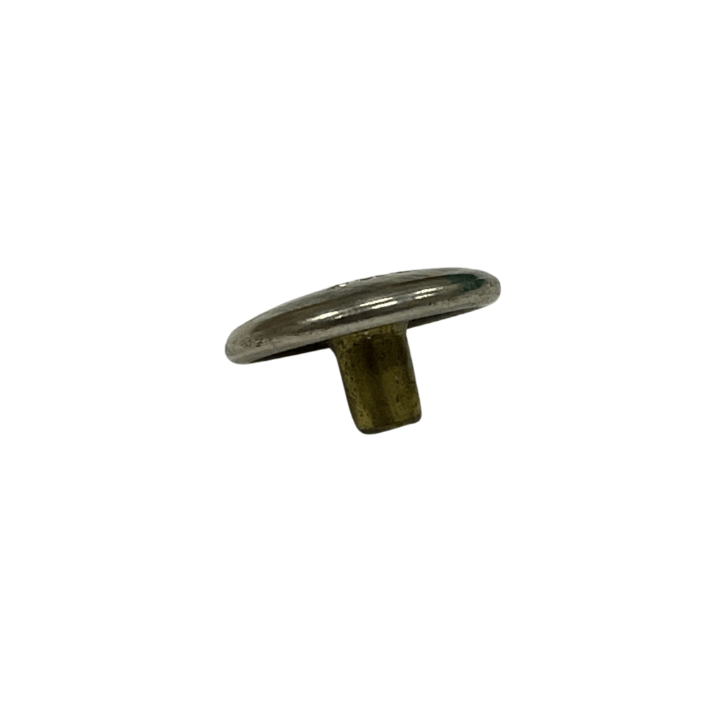Ohio Travel Bag Fasteners 19/32" Nickel, Lift the Spot Cap, Solid Brass, #19100 19100