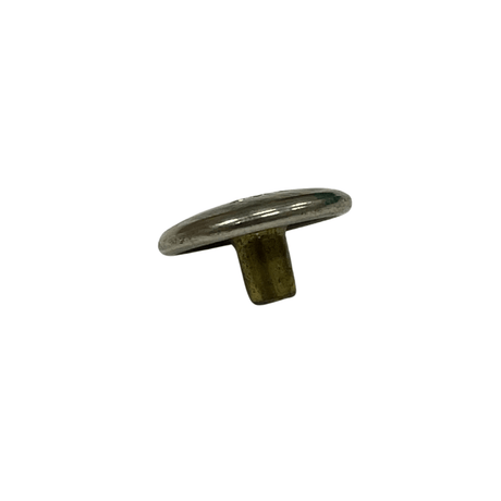 Ohio Travel Bag Fasteners 19/32" Nickel, Lift the Spot Cap, Solid Brass, #19100 19100