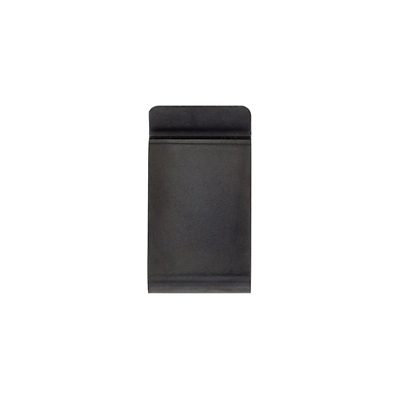 2 3/8" Black, Belt Clip, Steel