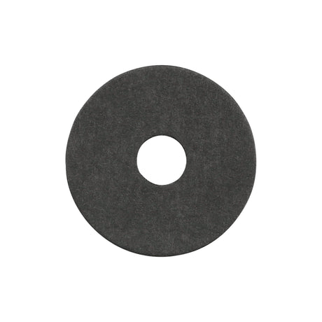 Ohio Travel Bag Fasteners 21/32" Black, Washer, Fiber - 12 pk, #A-85 A-85