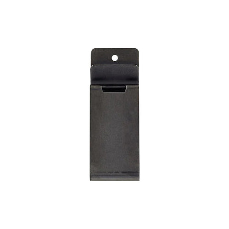 3 1/4" Black, Clip, Steel