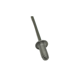 Ohio Travel Bag Fasteners 3/16" Nickel, Grooved Fliteware Rivet, Steel- 12 pk, #8675-AS 8675-AS