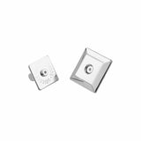 Ohio Travel Bag Fasteners 3/4" Nickel, Magnetic Snap, Steel, #P-2443-NP P-2443-NP