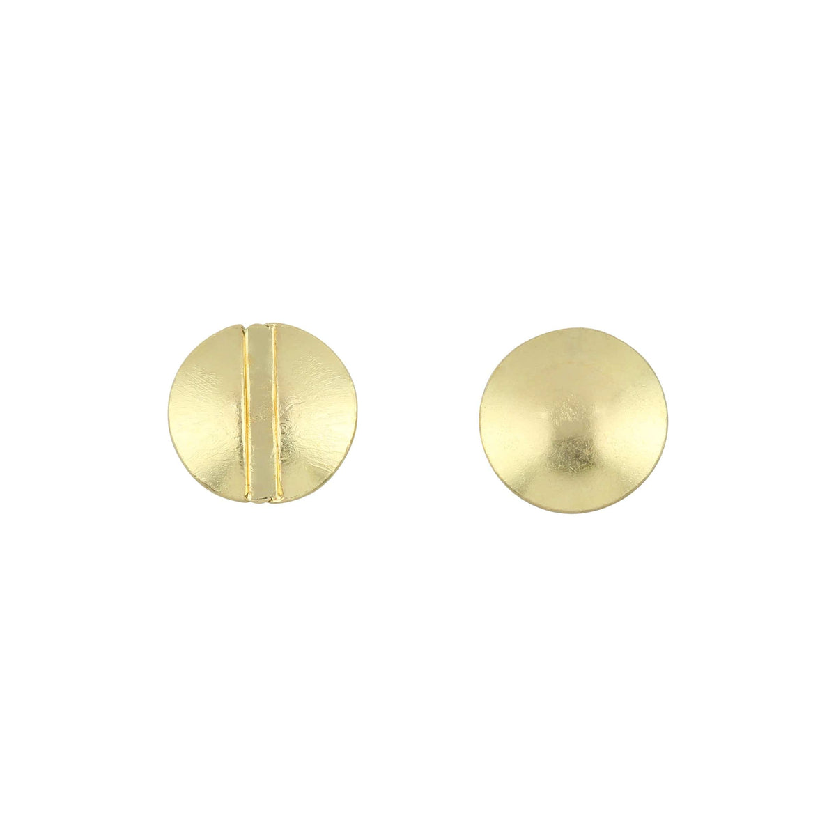 Ohio Travel Bag Fasteners 3/8" Brass, Chicago Screw, Solid Brass, #L-156-3-8SB L-156-3-8SB