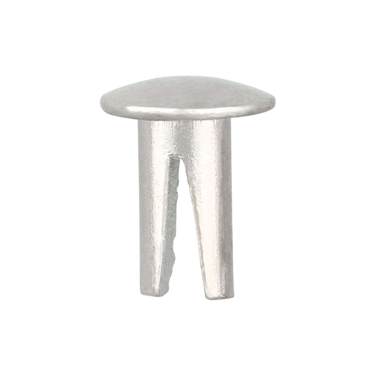 Ohio Travel Bag Fasteners 4/16" Nickel, Split Rivet, Steel - 24 pk, #100-4-16-NP 100-4-16-NP