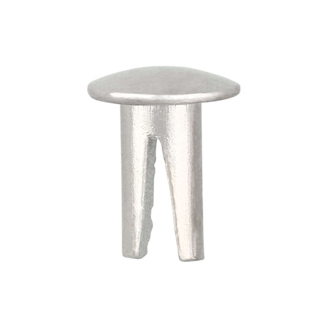 Ohio Travel Bag Fasteners 4/16" Nickel, Split Rivet, Steel - 24 pk, #100-4-16-NP 100-4-16-NP