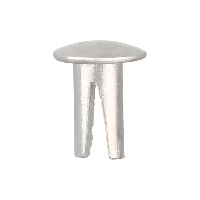 Ohio Travel Bag Fasteners 4/16" Nickel, Split Rivet, Steel - 24 pk, #100-4-16-NP 100-4-16-NP