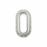 Ohio Travel Bag Fasteners 5/16" Nickel, Oblong Force Fit Eyelet, Zinc Alloy, #P-2633 P-2633