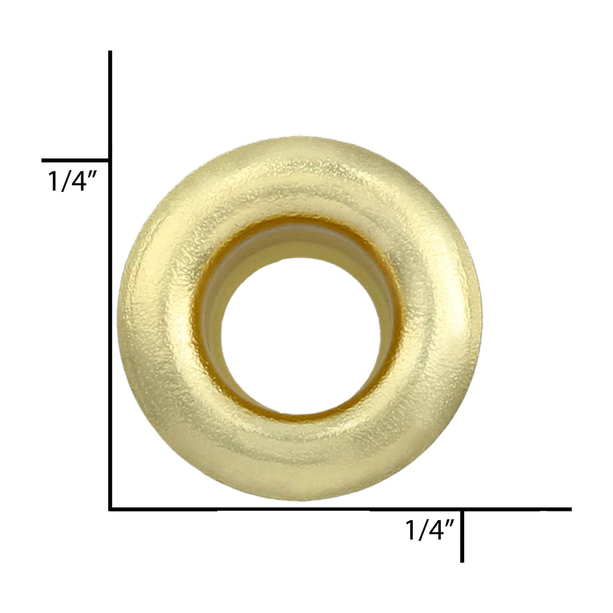 Ohio Travel Bag Fasteners 5/32" Brass, Eyelet, Steel - 12 pk, #A-344-SB A-344-SB