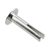 Ohio Travel Bag Fasteners 5/8" Nickel, Split Rivet, Steel - 24 pk, #151-10-16-NP 151-10-16-NP