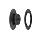 Ohio Travel Bag Fasteners #5 Black, Grommet with Washer, Solid Brass, #GROM-5-BLK GROM-5-BLK