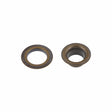 Ohio Travel Bag Fasteners 7/16" Antique Brass, Eyelet with Washer, Solid Brass - 12 pk, #A-417 A-417