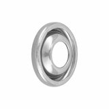 Ohio Travel Bag Fasteners 7/16" Nickel, Convex Washer, Steel - 24 pk, #L-1959-NP L-1959-NP