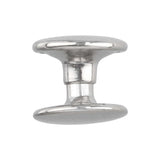 Ohio Travel Bag Fasteners 7mm-Nickel, Double Cap Jiffy Rivets, Steel, #A-312-NP A-312-NP
