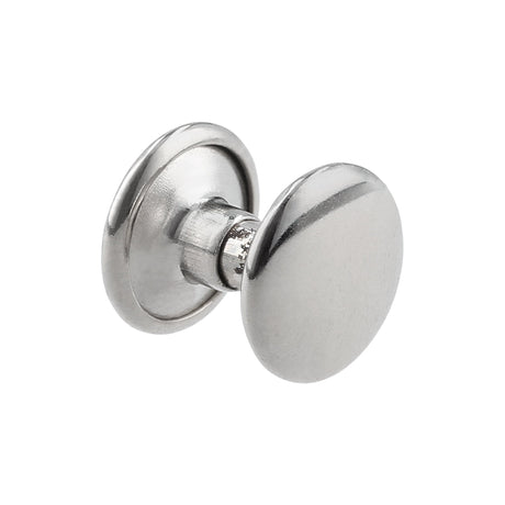 Ohio Travel Bag Fasteners 7mm Nickel, Double Cap Jiffy Rivets, Steel, #A-313-NP A-313-NP