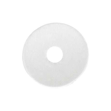 Ohio Travel Bag Fasteners 9/16" Clear, Washer, Plastic - 12 pk, #L-3036 L-3036