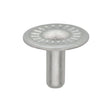 Ohio Travel Bag Fasteners Ligne 2 1/4" Nickel, Post, Solid Brass, #2375-SBN 2375-SBN