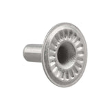 Ohio Travel Bag Fasteners Ligne 2 1/4" Nickel, Post, Solid Brass, #2375-SBN 2375-SBN