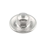 Ohio Travel Bag Fasteners Ligne 2 Nickel, 1/4"Parallel Spring Snap Stud, Solid Brass, #2374-SBN 2374-SBN