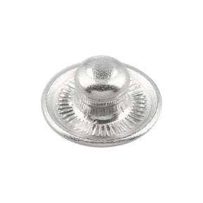 Ohio Travel Bag Fasteners Ligne 2 Nickel, 1/4"Parallel Spring Snap Stud, Solid Brass, #2374-SBN 2374-SBN