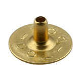 Ohio Travel Bag Fasteners Ligne 20 Brass, Dot Baby Durable Post, Solid Brass, #12404-SB 12404-SB