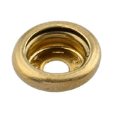 Ohio Travel Bag Fasteners Ligne 20 Brass, Dot Baby Durable Socket, Solid Brass, #12205-SB 12205-SB