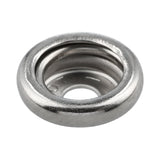 Ohio Travel Bag Fasteners Ligne 20 Nickel, Dot Baby Durable Socket, Solid Brass, #12205-SBN 12205-SBN