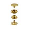 Ohio Travel Bag Fasteners Ligne 20 Snap Set Solid Brass(Pack of 10 Sets Complete), #WF-045 WF-045