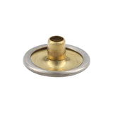 Ohio Travel Bag Fasteners Ligne 24 Antique Nickel, Cap, Solid Brass, #10128-ANTN 10128-ANTN