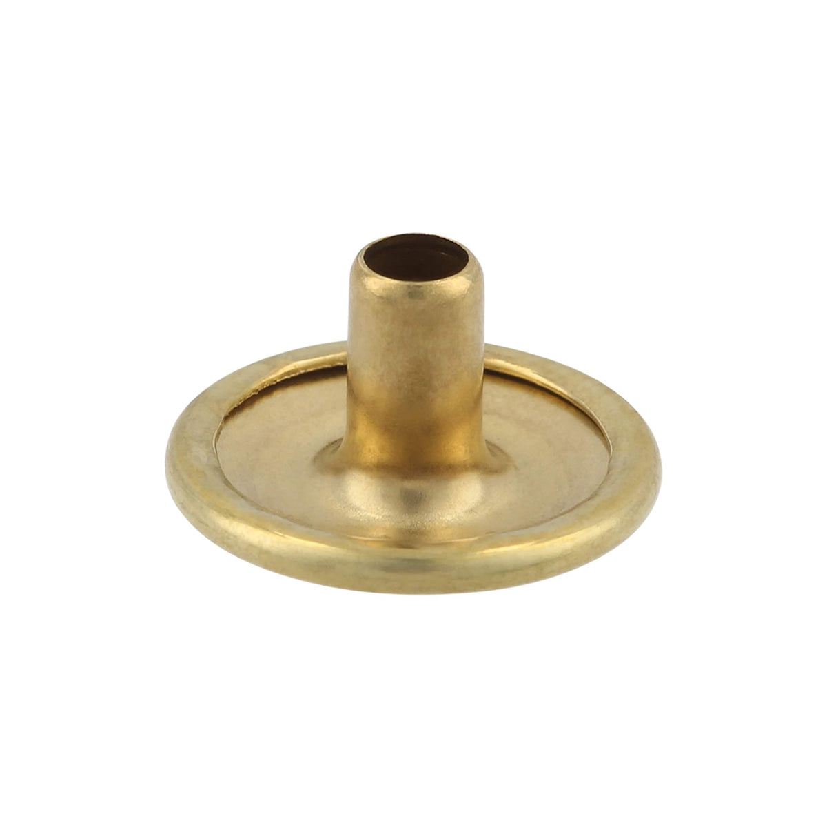 Ohio Travel Bag Fasteners Ligne 24 Brass, Dot Durable Long Cap, Solid Brass, #10127-SB 10127-SB