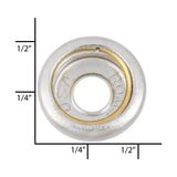 Ohio Travel Bag Fasteners Ligne 24 Nickel, Socket, Steel, #A-333-NP A-333-NP