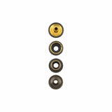 Ohio Travel Bag Fasteners Ligne 24 Snap Set Solid Brass Antique(Pack of 10 Sets Complete), #WF-036-ANTB WF-036-ANTB