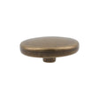 Ohio Travel Bag Fasteners Ligne 4 1/2" Antique Brass, Cap, Solid Brass, #4370-ANTB 4370-ANTB