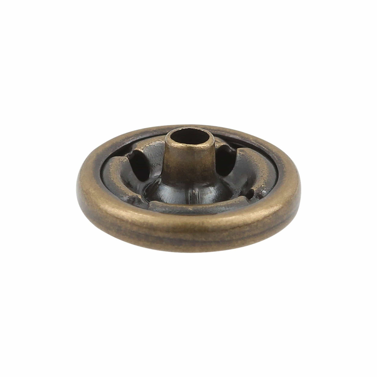 Ohio Travel Bag Fasteners Ligne 4 1/2" Antique Brass, Cap, Solid Brass, #4370-ANTB 4370-ANTB